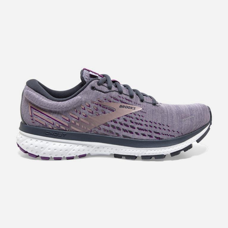 Brooks Ghost 13 Road Løpesko Dame Nettbutikk - Lavendel Lilla/Metal - Norge (YGA671902)